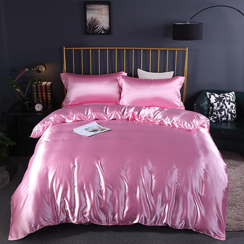 Silk Bed Sheets Set Full Size