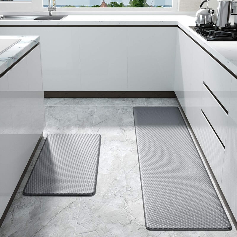 Waterproof No Slip Kitchen Rugs Mat