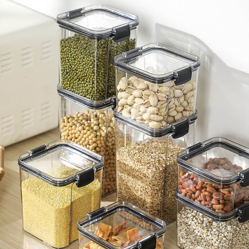 Plastic Food Storage Containers with Lids