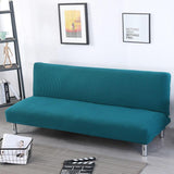 Stretch Jacquard Armless Sofa Slipcover