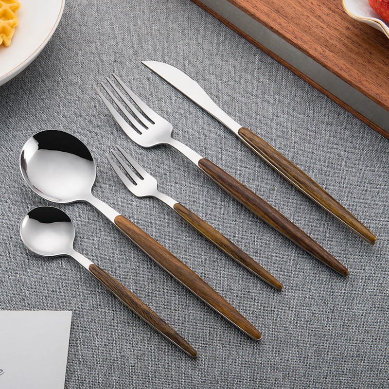 5 Pieces Stainless Steel Cutlery Set