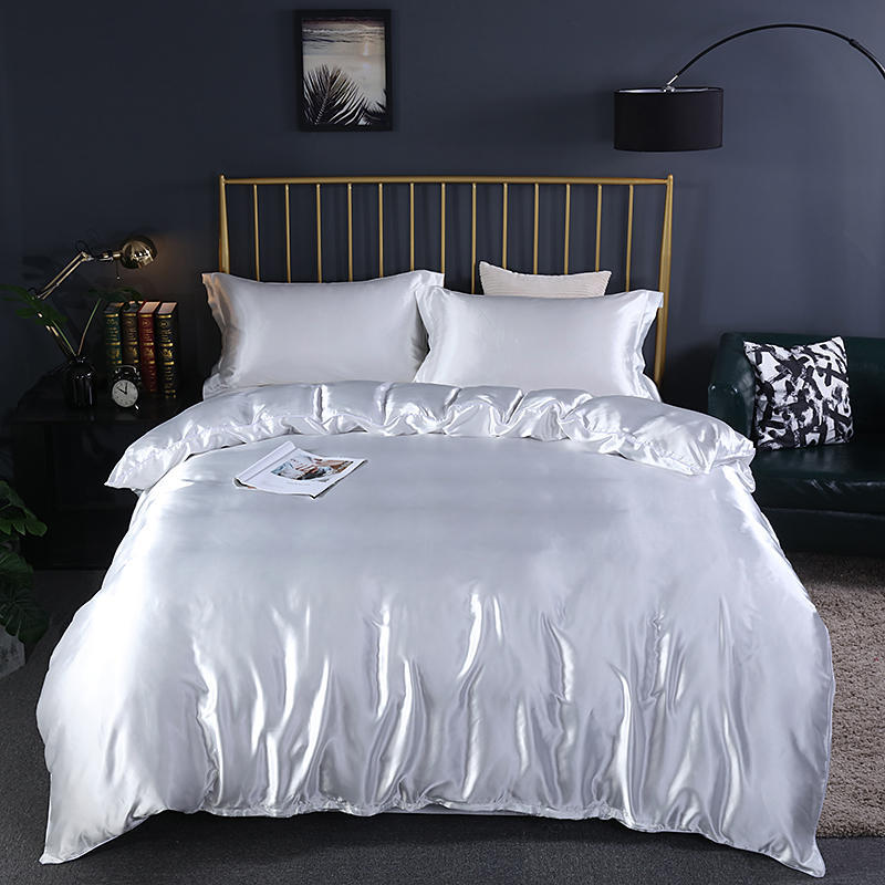 Silk Bed Sheets Set Full Size