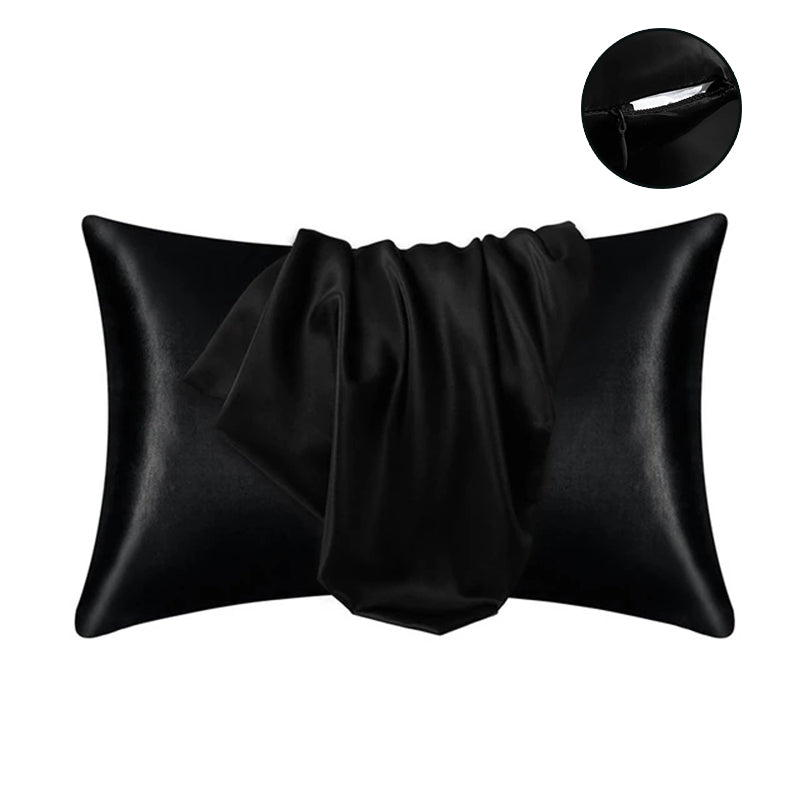 Silk Pillowcase with Hidden Zipper