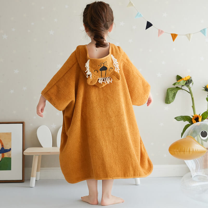 Cotton Animal Hooded Towel for Kids