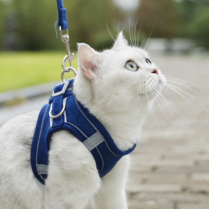 Escape Proof Cat Harness and Leash Set