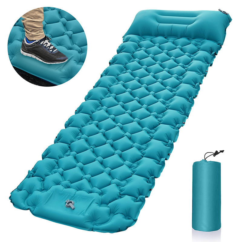 Inflatable Camping Mat with Pillow