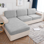 Water Resistant Jacquard Corner Sofa Seat Cushion Cover