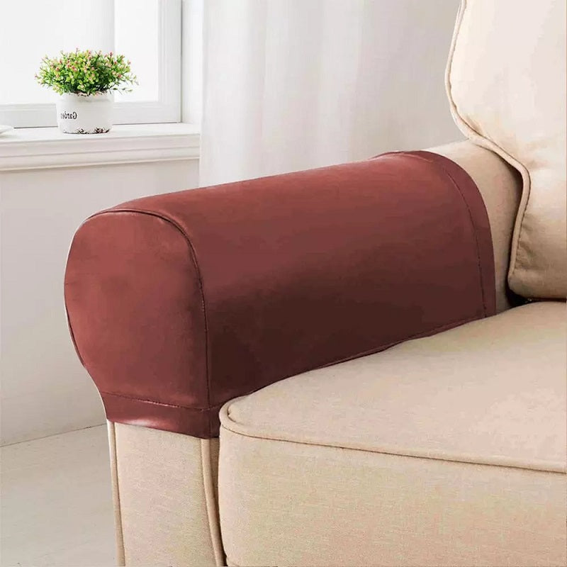 Leather Sofa Chair Arm Covers Ubuy Leather Couch Armrest Covers PU