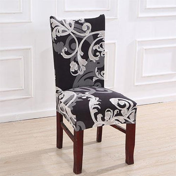 Universal Stretch  Magic Fit Miracle Chair Covers Elastic Chair Protector Slipcover Decor