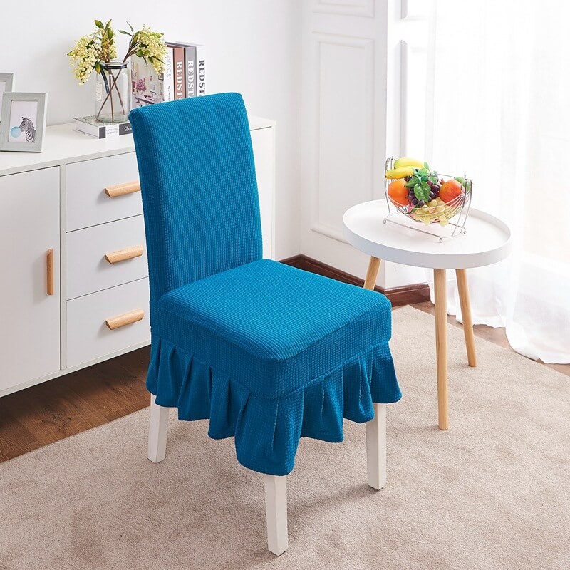 Waterproof Ruffled Dining Chair Covers