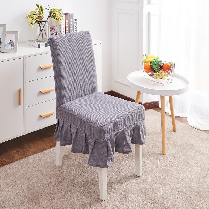 Waterproof Ruffled Dining Chair Covers