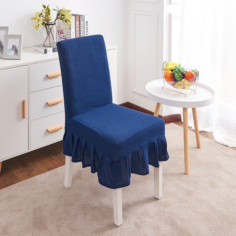 Waterproof Ruffled Dining Chair Covers