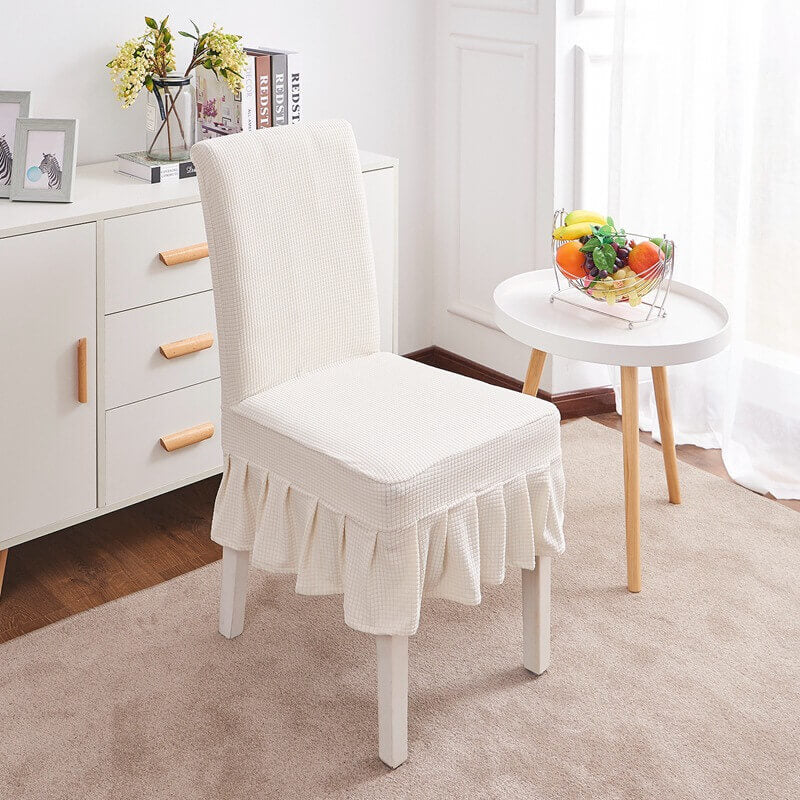 Waterproof Ruffled Dining Chair Covers