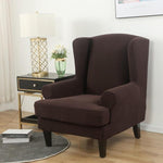 2-Piece Water Repellent Wingback Chair Covers