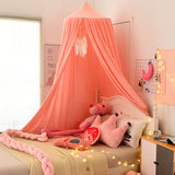 bed canopy-pink