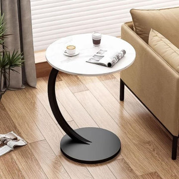 C-Shaped Round Edge Coffee Table