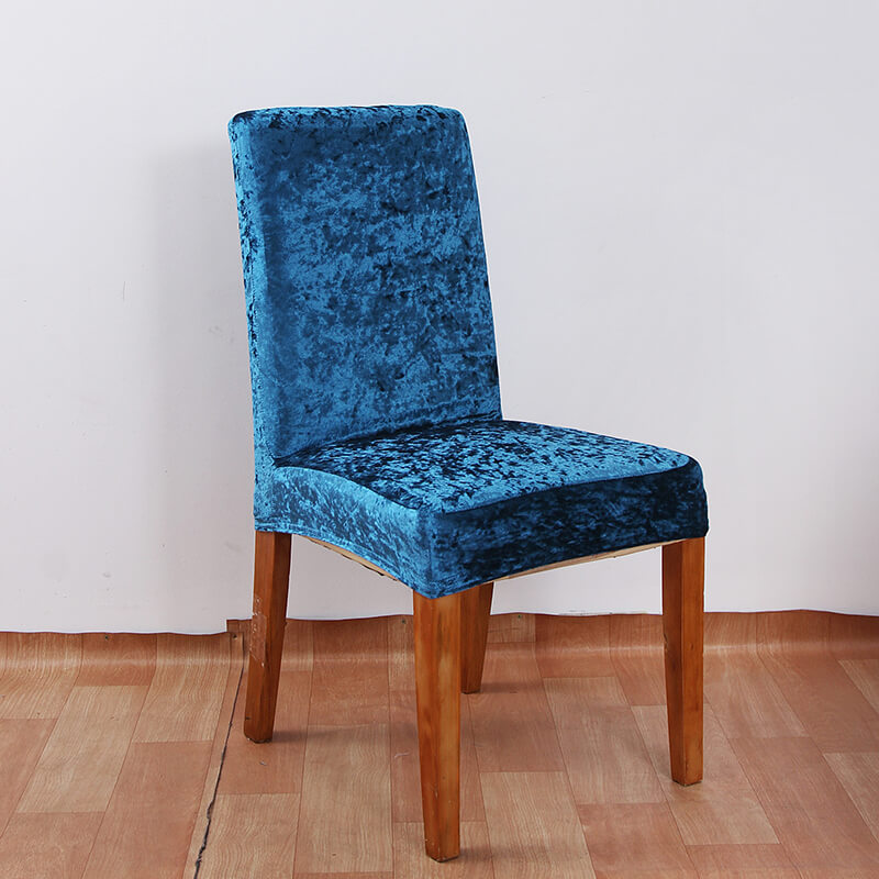 Chair Covers-Peacock blue