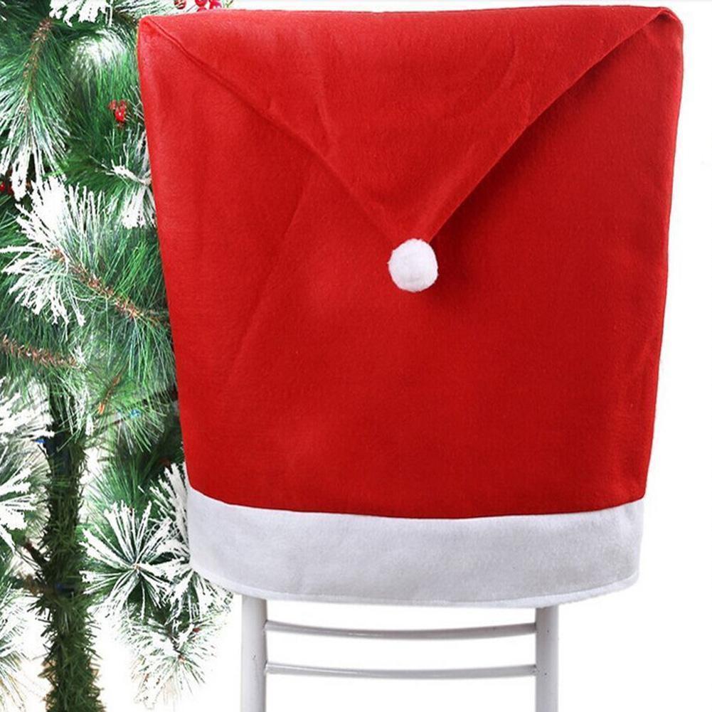 Santa Hat christmas Chair Cover