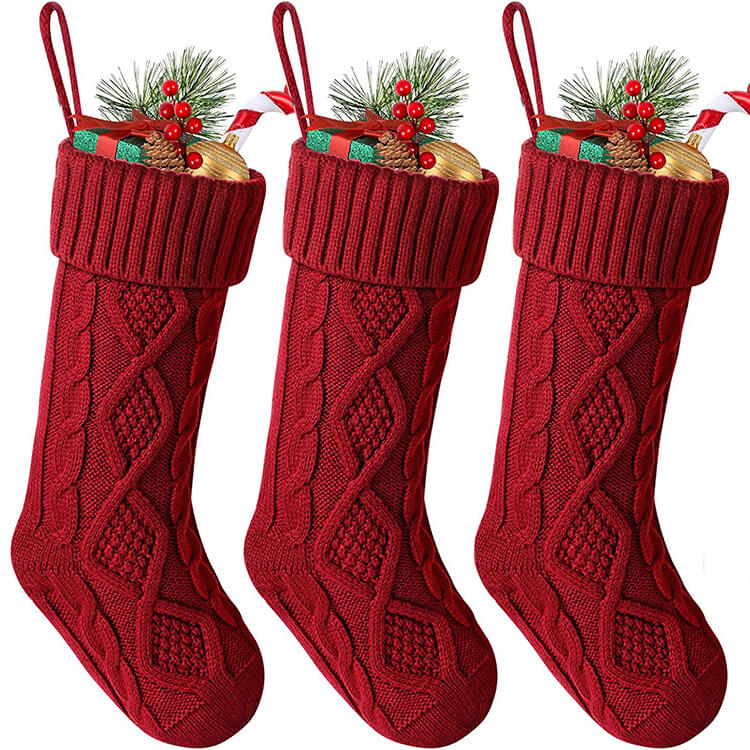 Knitted Christmas Stockings