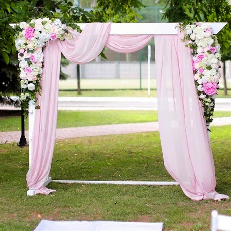 Extra Long Wedding Arch Draping Fabric 28" x 18 ft