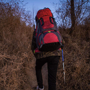 70L Waterproof Hiking Backpack for Men Women
