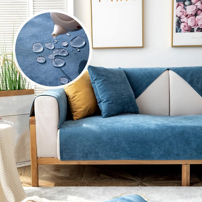 Waterproof Sofa Covers, Anti-Slip Furniture Protector Pad
