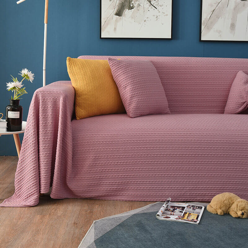 sofa blankets-pink